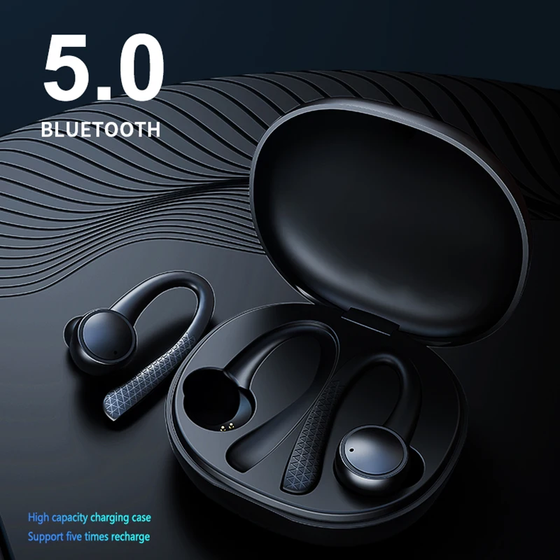 T7 Pro TWS 5.0 Wireless Bluetooth Earphone HiFi Stereo Wireless headphones Sports Headset With Charging Box waterproof headphone