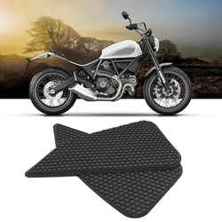DUCATI 스크램블러 800 클래식 탱크 패드, 가스 탱크 견인 패드, 연료 탱크 그립 사이드 스티커, 무릎 그립 보호대 데칼