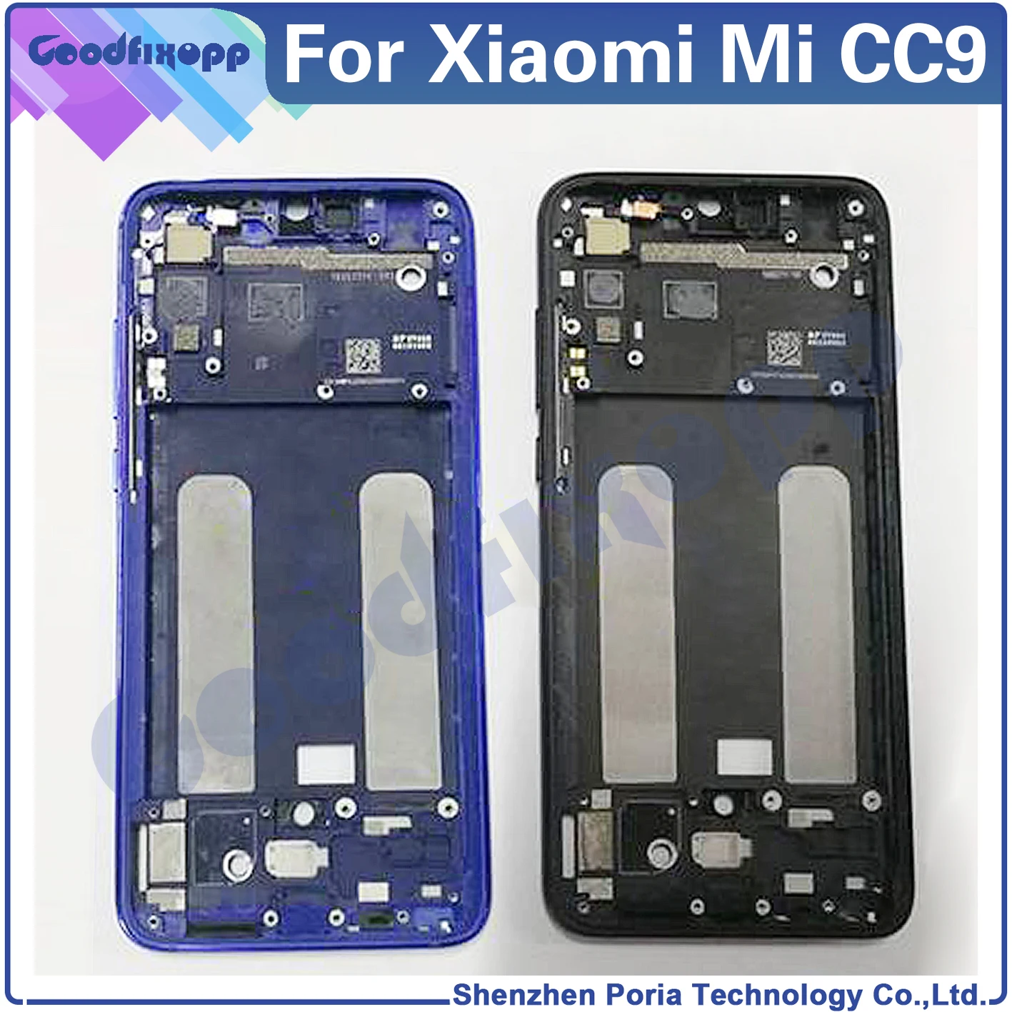 For Xiaomi Mi CC9 Media Case Front Frame , Middle Bezel Frame , LCD Screen Support Front Frame