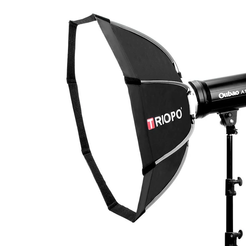 Triopo Photo Portable Outdoor Bowens Mount Octagon Umbrella Soft Box with Carrying Bag for Studio Video Photography Softbox