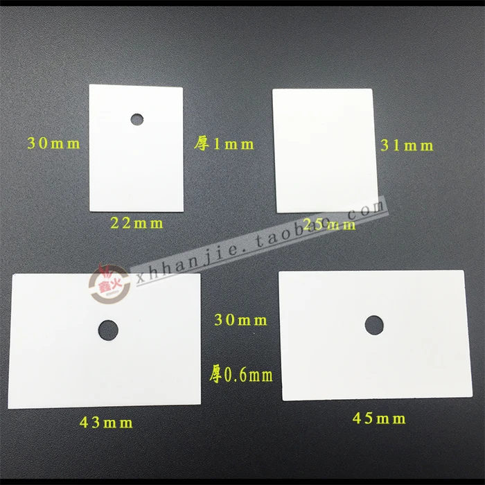 Saldatrice Inverter isolante termico conduttivo foglio di ceramica/IGBT dissipazione di calore guarnizione in ceramica/foglio di ceramica allumina