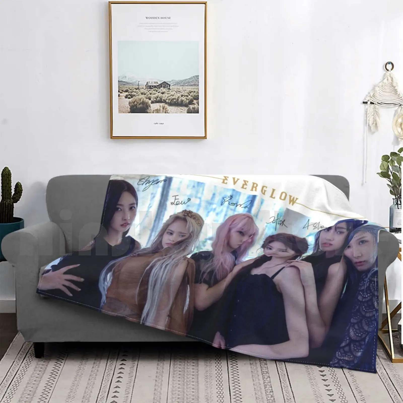 بطانية Everglow ؟ ? ? ? ?-Hush: المجموعة (مع الرسومات المطبوعة) |   التصميم # 2 2690 ? ? ? ? ? أديوس