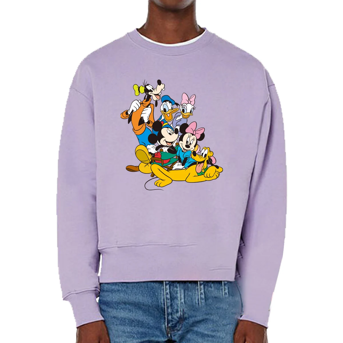 Cartoon animal animation Mickey Minnie Donald Duck Daisy family picture Patches for Clothing DIY T-shirt DIY Appliques