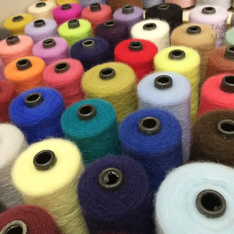 500G/grupa wysokiej jakości wełny Superfine Soft moher jesienno-zimowy szalik ponczo Line DIY ręcznie robiona linia