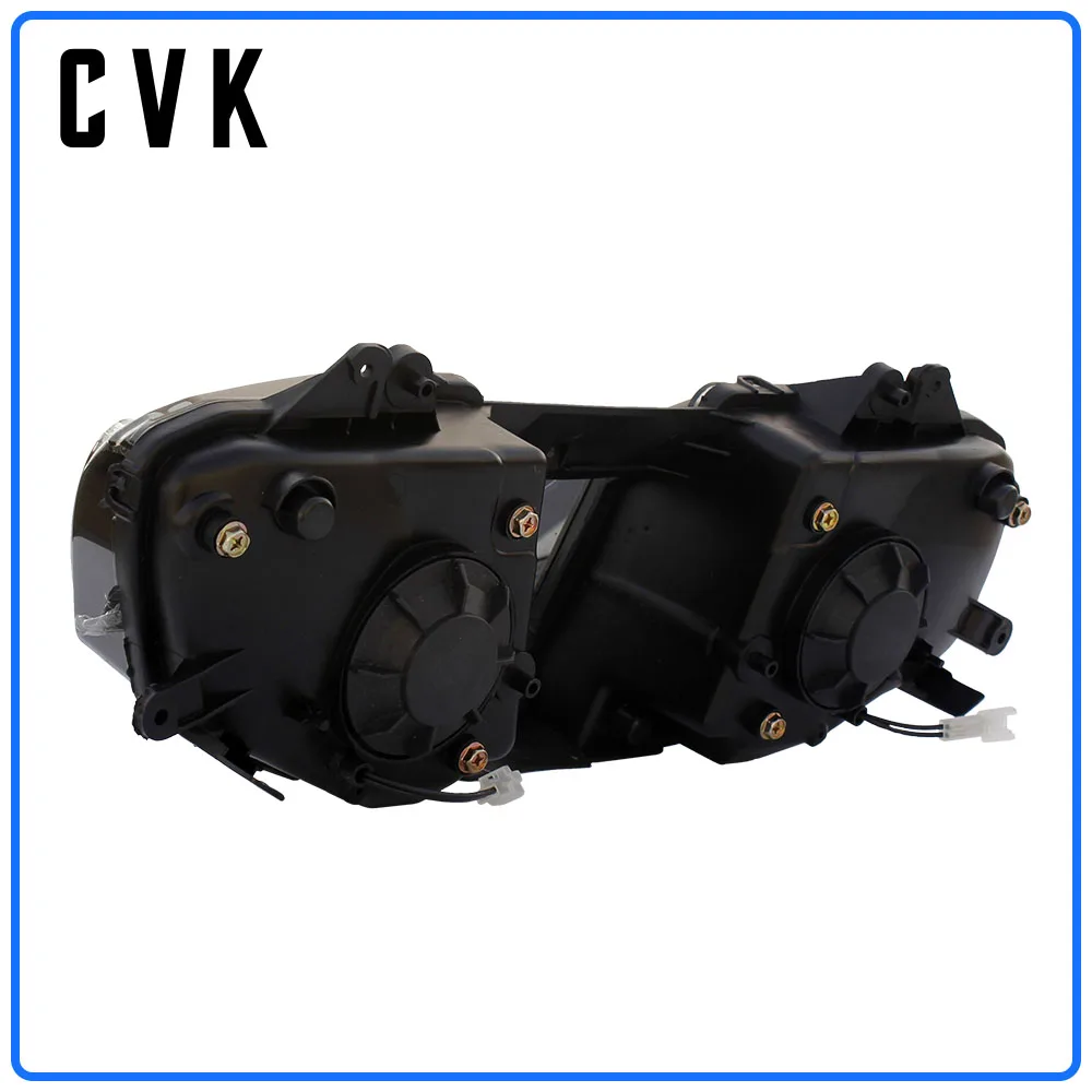 CVK Motorcycle Headlight Headlamp Head Light For YAMAHA YZF 600 R6 2006 2007 YZF-R6 06-07 Head Lamp Headlight assembly