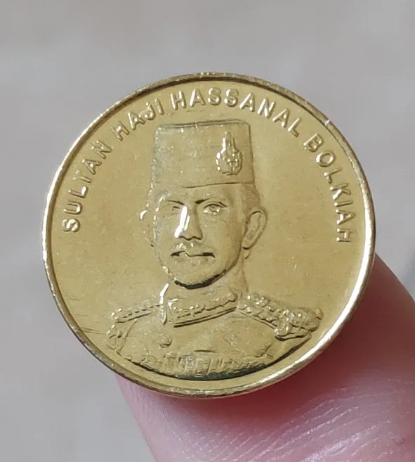 18 مللي متر بروناي ، 100% حقيقية حقيقية Comemorative عملة جمع الأصلي