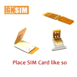 GN SIM Plug And Play Chip IOS 15 Auto Pop Up Menu Perfect ICCID For iPhone 13 Pro Max/13 Pro/13/13 Mini/12 Pro max/12/11/XS/XR