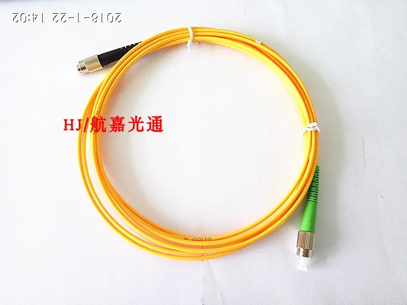 

1060nm Fiber Optic Patch Cord, Sleeve 3.0mm, 3 Meters Long FC/UPC-FC/APC (Not Include Connectors)