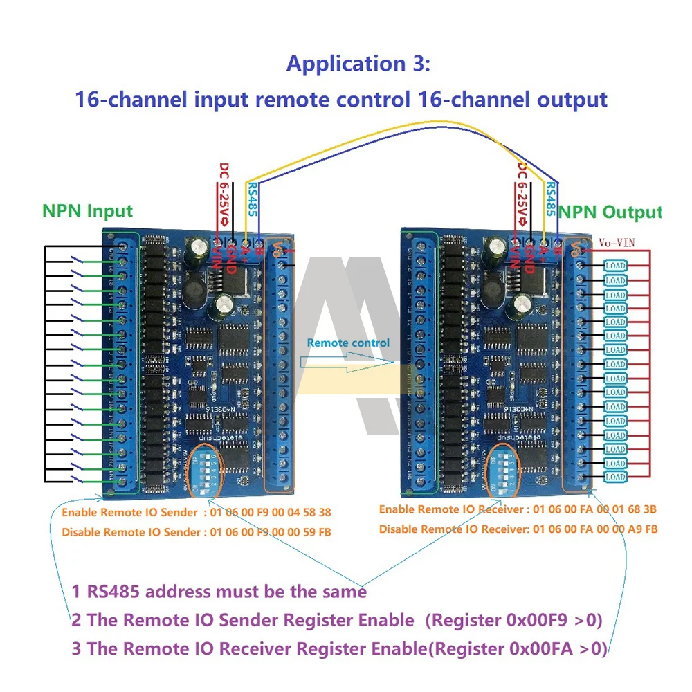 

32-канальный рельсовый блок DIN35 C45 DC 12В 24В RS485 Modbus RTU ULN2803 контроллер транзисторов Дарлингтона для ПЛК IO Плата расширения