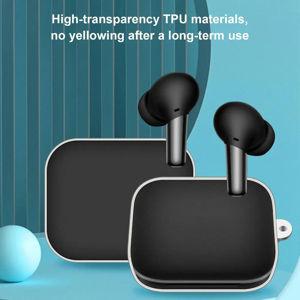 Transparent TPU Protective Case For OnePlus Buds Pro Earphone Accessories Charging Box Clear ​Cover For OnePlus Headsets Shell