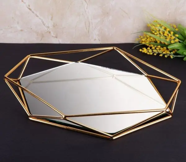 

DOLBOVI Italian Prism Mirror Serving tray tray поднос plateau de service