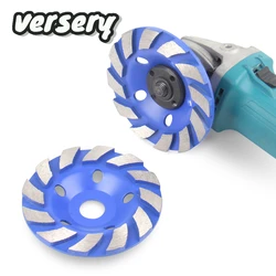 Versery 125mm 1PC Diamond Grinding Carving Bowl Wheel Disc Shape Grinding Cup For Concrete Granite Stone Ceramic Polishing