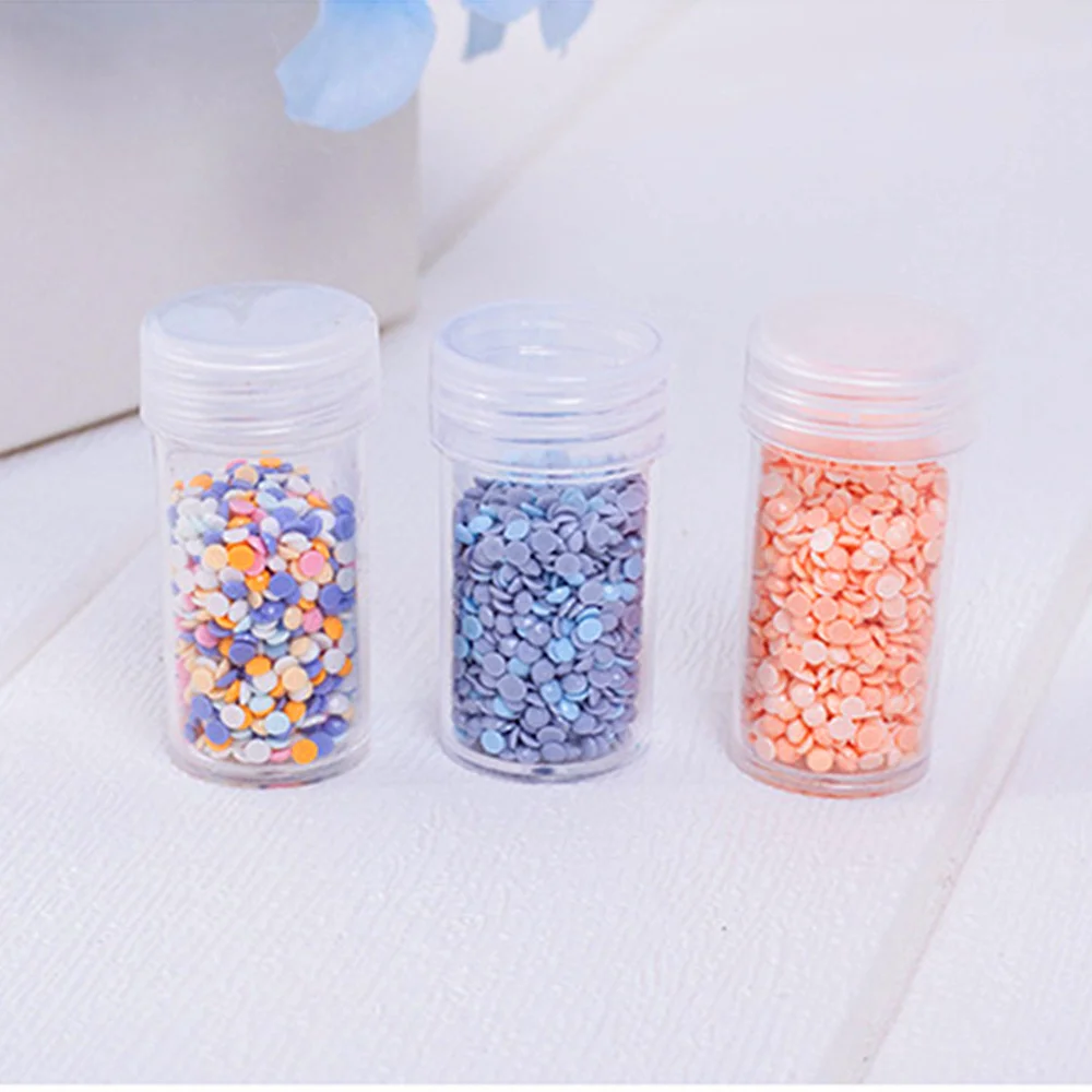 Mini 7 Bottles Diamond Painting Accessories Container Storage Bag Box Carry Case Diamond Embroidery Tools Jewellery Drug Box