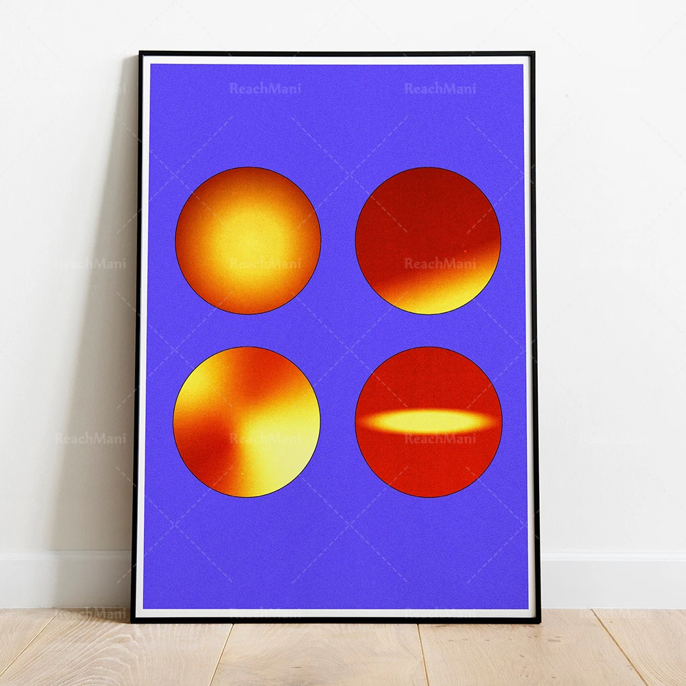 رقم ثلاثة عشر |   طباعة التصميم الجرافيكي |   جدار الفن |   ملصق رقمي |   لون جريء |   تصميم الملمس |   فن باوهاوس الحديث |   أبسترا