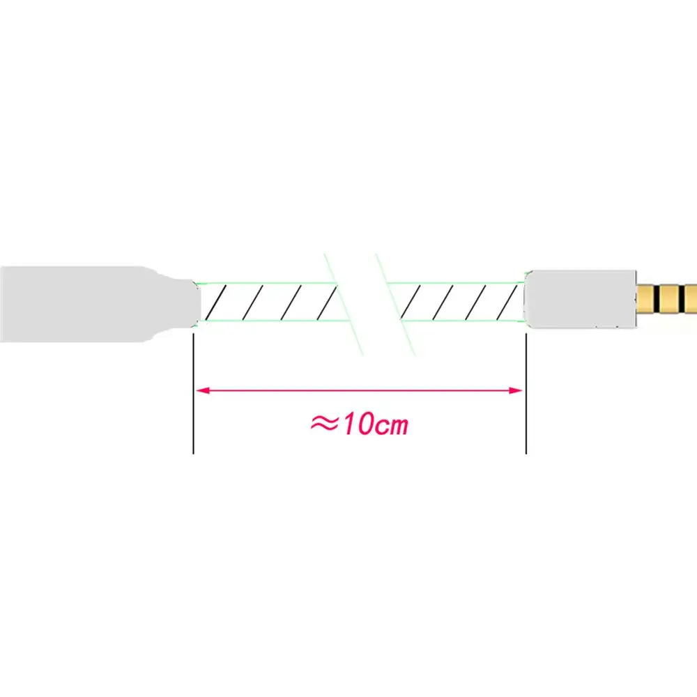 Cavo adattatore Audio maschio bilanciato XLR da 6.35mm TRS da 3pin maschio a 4pin XLR da 1/4mm a XLR