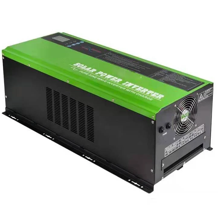 Best Quality Solar  inverter 6kva 6000W  Pure Sine Wave Hybrid Inverter With  MPPT Solar Charger Controller 50A 110V 220V