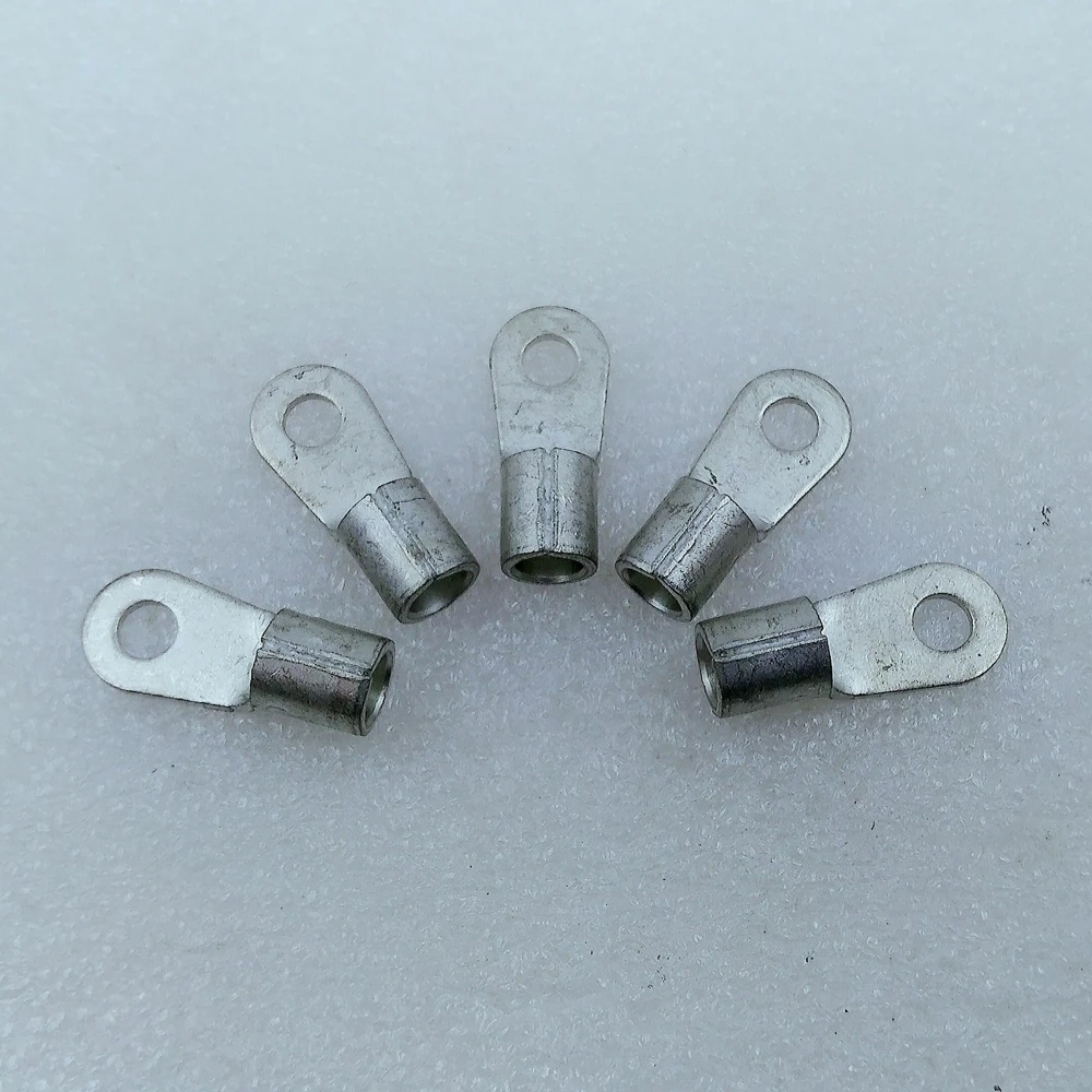 

10PCS non-insulated ring terminal RNB14-5 cable wire connector crimp terminal for BTC BCH LTC ETH ASIC miner power cable