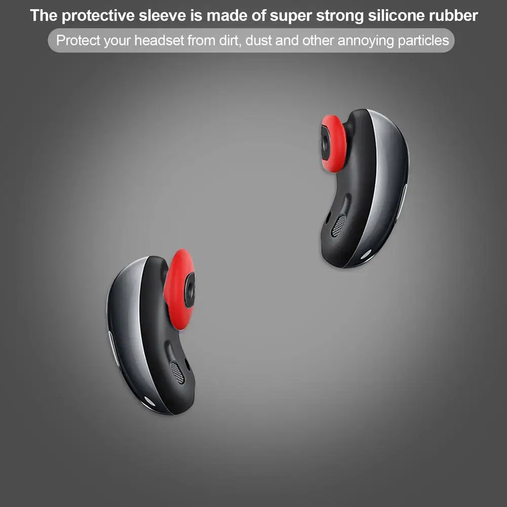 4pcs/lot Soft Silicon Ear Tip Cover Replacement Covers For Galaxy Buds Live In-Ear Headphones Earphones Accessories Dropshipping