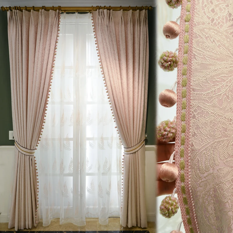 

European Luxury Curtains for Window Curtains Styles for Living Room Elegant Drapes European Curtains Embroidered curtains