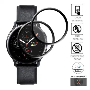 Ochranná fólie na displej pro Samsung Galaxy Watch Active 2 44mm 40mm HD 3D průhledná měkká fólie na chytré hodinky, vodotěsná 8 nejlepší prodej LCD displej pro hodinky Samsung Active 2, 44 mm - №1