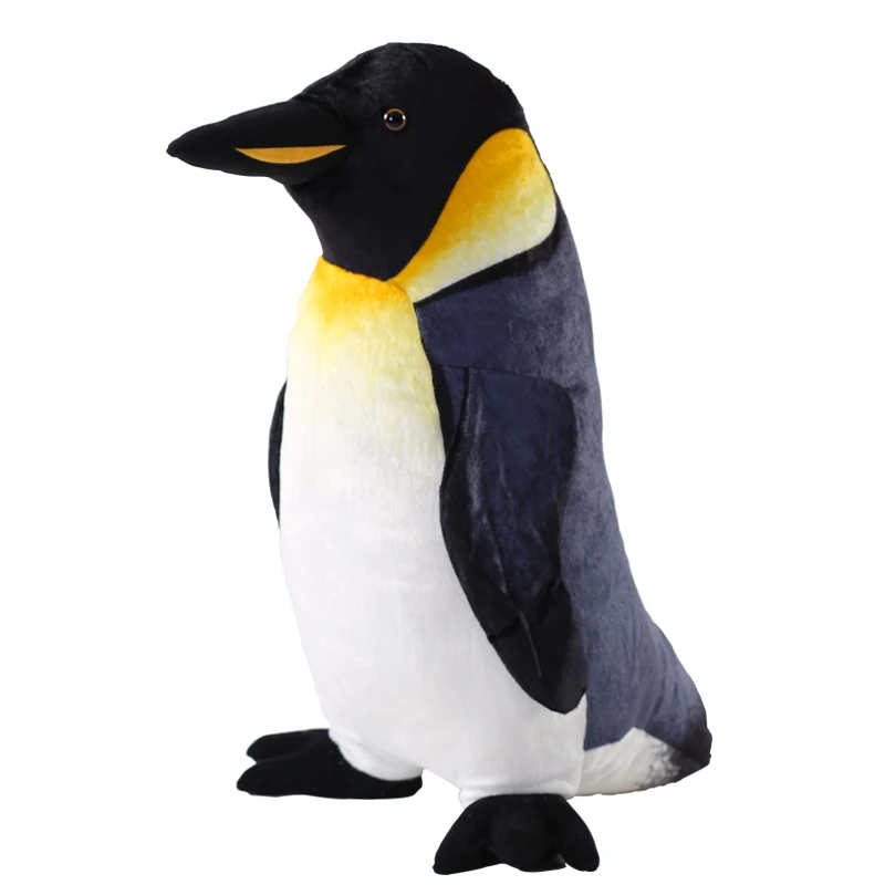 Dorimytrader 22'' / 55cm Giant Lovely Stuffed Soft Plush Emulational Animal Penguin Toy Present for Kids Free Shipping DY60797