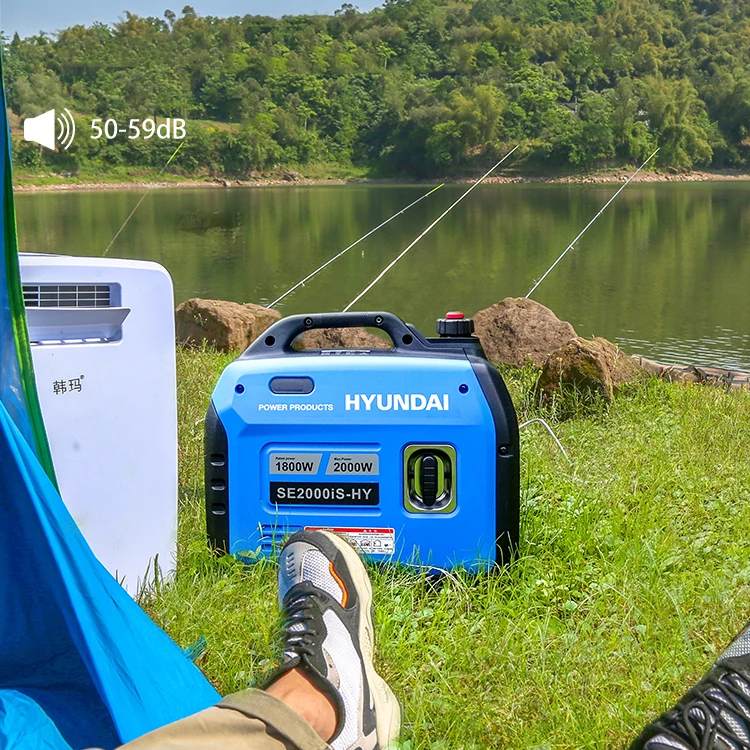 220V 2800W small portable frequency conversion silent gasoline generator, suitable for various household appliances, outdoor