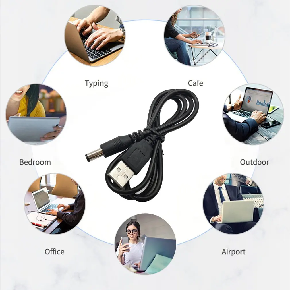 5.5*2.5mm USB 3.5mm 전원 케이블 DC 전원 플러그 USB 충전기 전원 케이블 MP3/MP4 카메라 Led 스트립에 대 한 빠른 커넥터