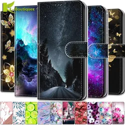 KL Leather Magnetic Case For Nokia G20 G10 6.3 5.3 2.3 G 20 10 Nokia6.3 NokiaG20 Phone Cover Flip Wallet Painted Funda Etui