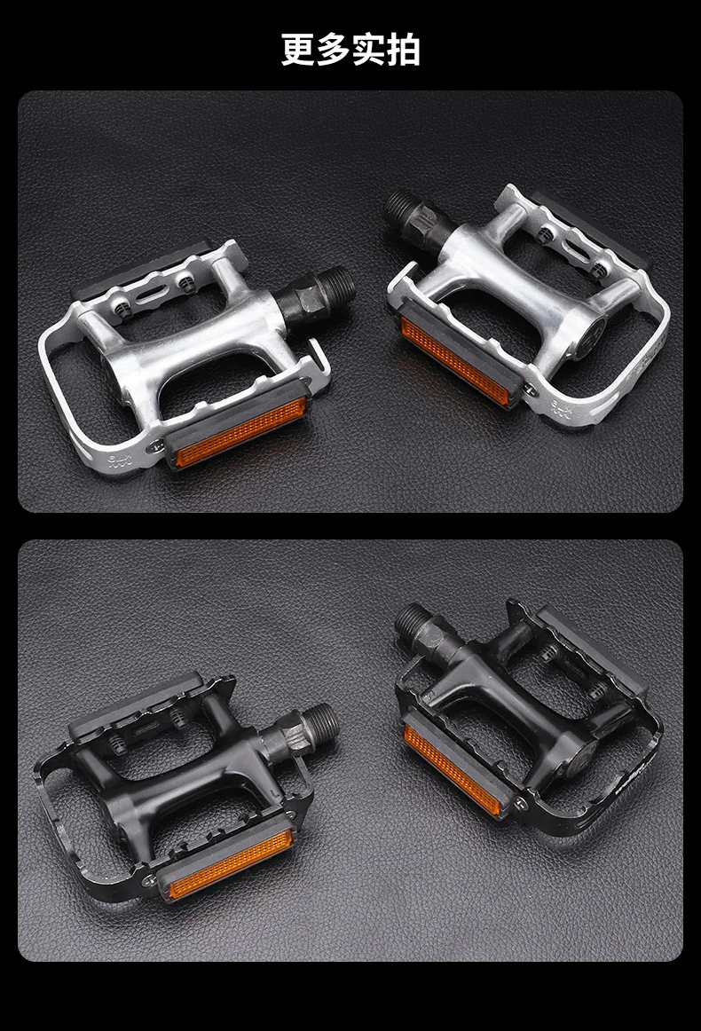WELLGO M248 Mountainbike Pedal Rennrad Fixed Gear DU Lager Rutschfeste Ultraleichte Pedal Pedal Gewinde Fahrrad Zubehör – Detail 11