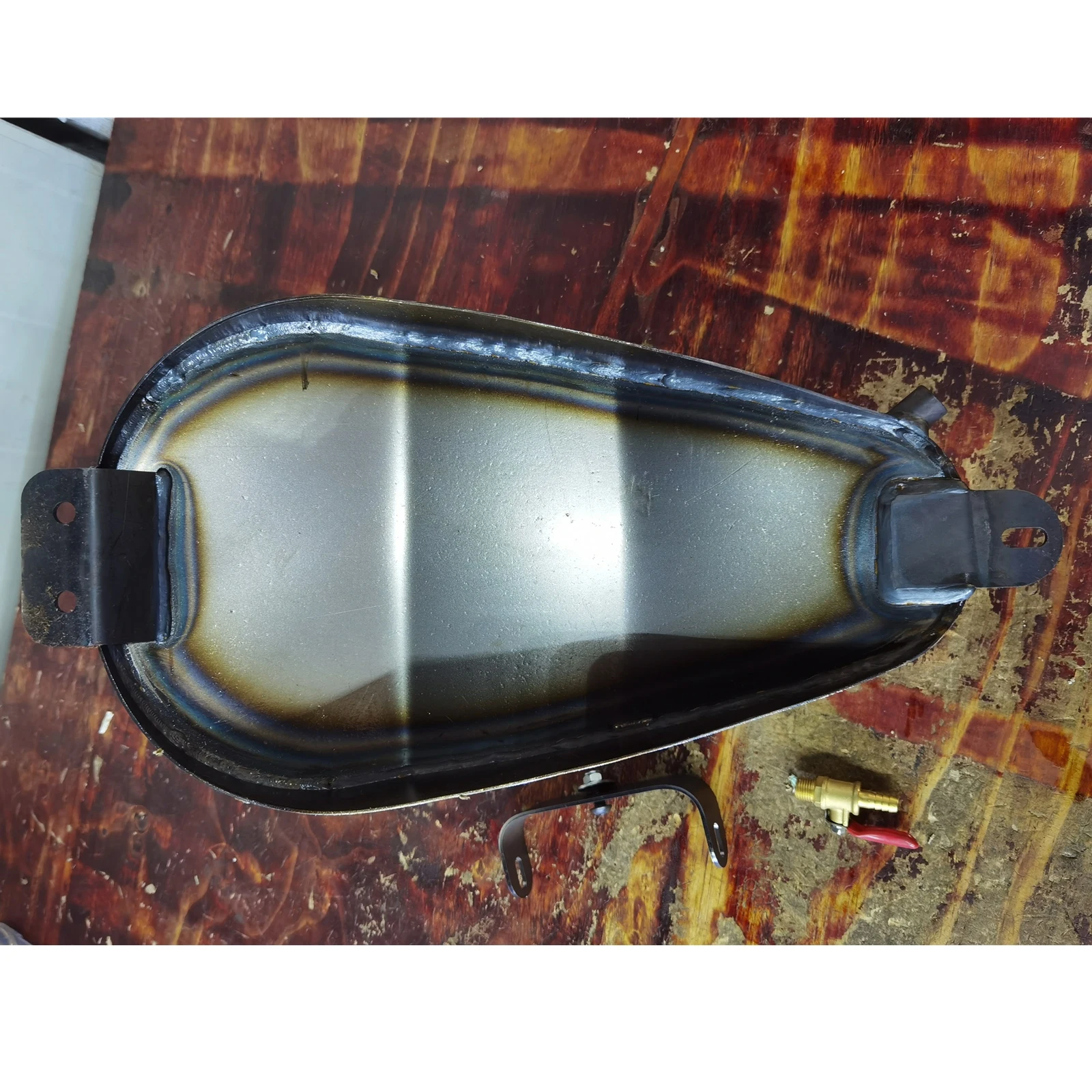 10L Petrol Gas Fuel Tank Can For YAMAHA DRAGSTAR 400 650 Modified Motorcycle Motorbike Retro Style