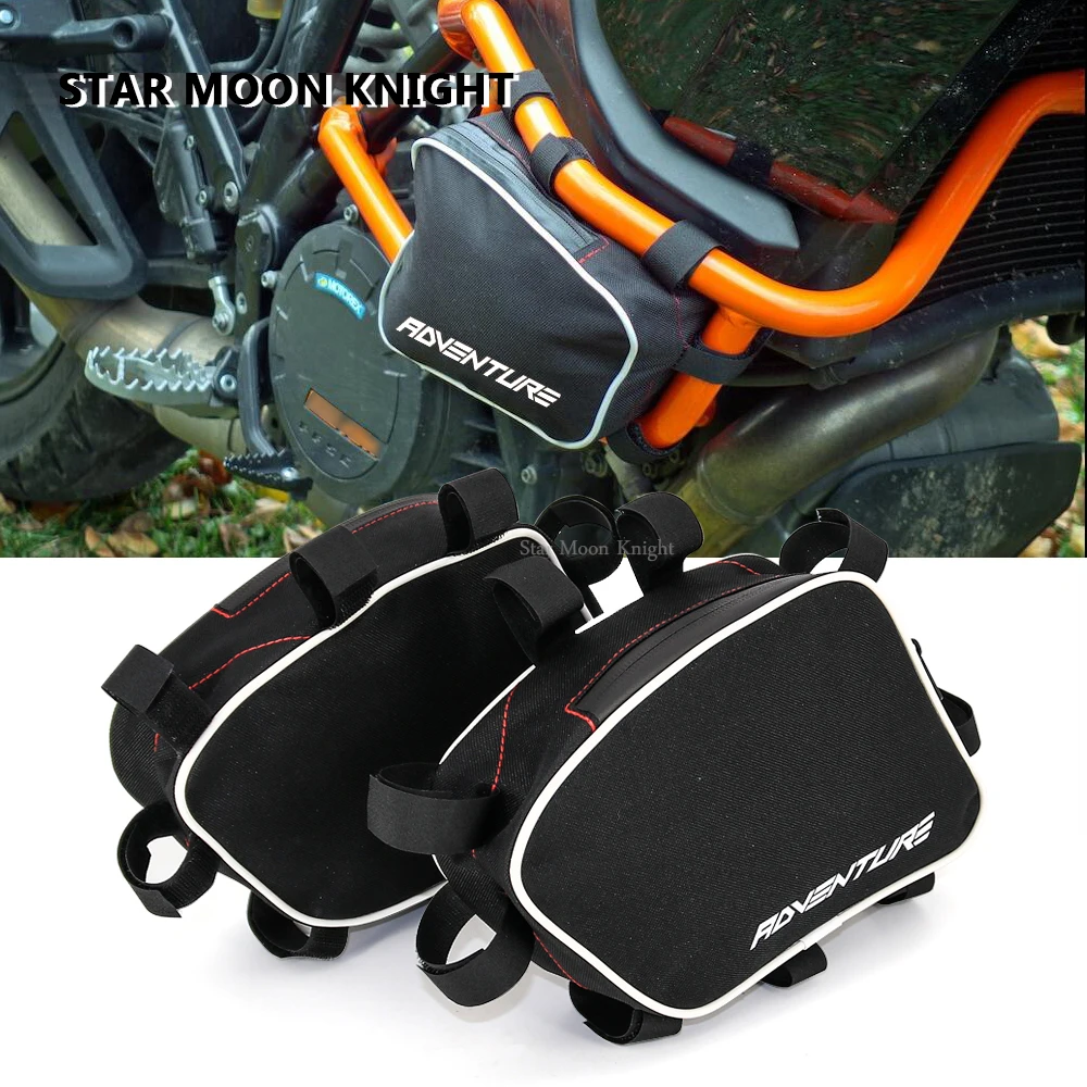 

Motorcycle Bumper Frame Bags Repair Tool Placement Waterproof Bag Package Toolbox For 1050 1090 1190 1290 ADV Adventure R