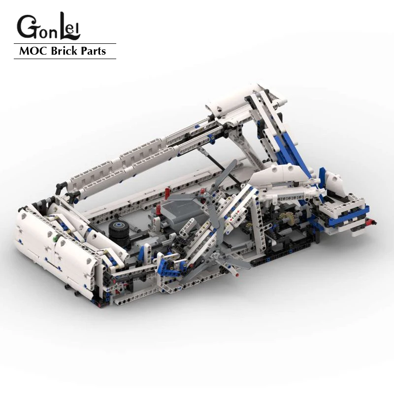 1126Pcs MOC Creative Technical Great Ball Contraption GBC Vol.7 EV3 Building Blocks 42025 Modifeid Assemble Bricks Module Toys