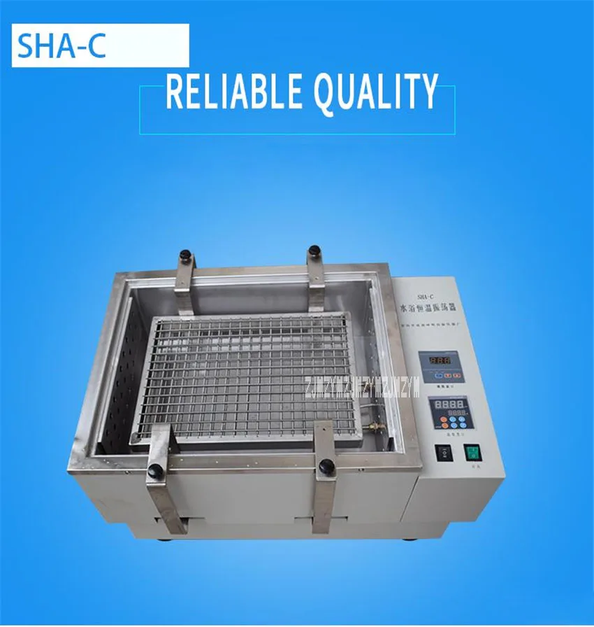 

SHA-C Lab Reciprocating Water Bath Oscillator Digital Display Oscillator Constant Temperature Laboratory Oscillator 220V 1800W