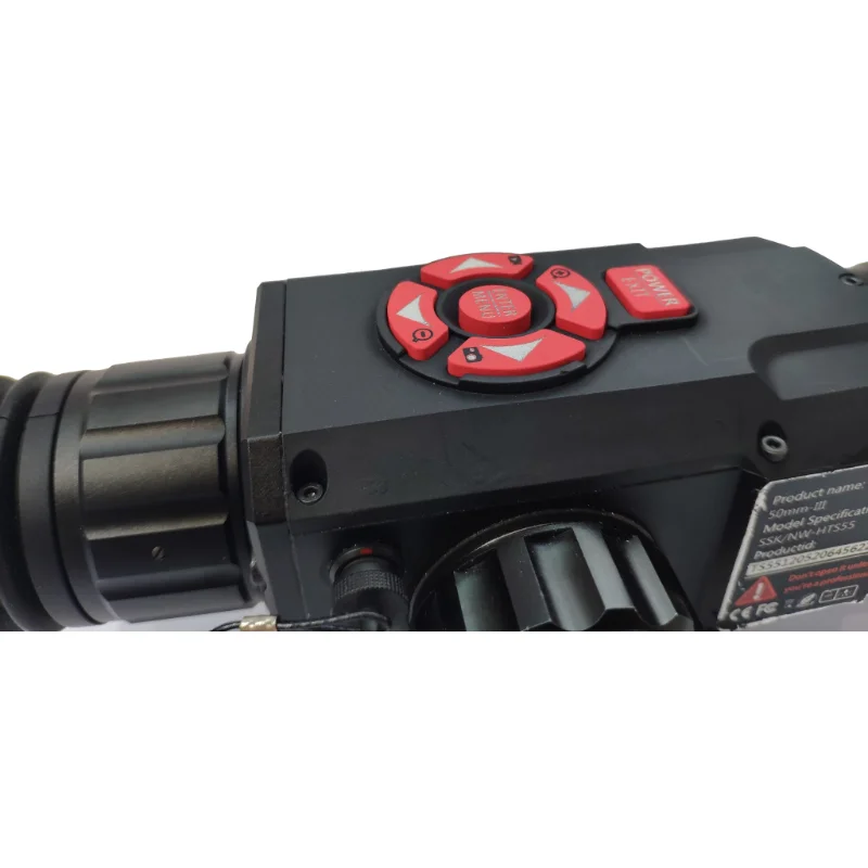 Military Grade Thermal Imaging Tactical Night Vision Scope Multi-Sensor Feature with Video Record and Picture Capture