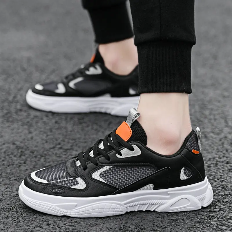 

2020 New Hot Summer Fashion Brand Men Casual Shoes Flats Shoes Gym Trainers Male Sneakers Casual Breathable Lace-up Male Shoes