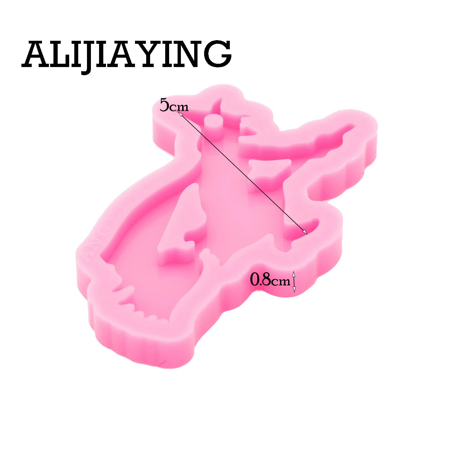 DY0338 Super Glossy Magic Witch Hat/Broom Keychain Silicone Mold Not sticky Epoxy Craft Molds DIY for Resin Crafting Mould