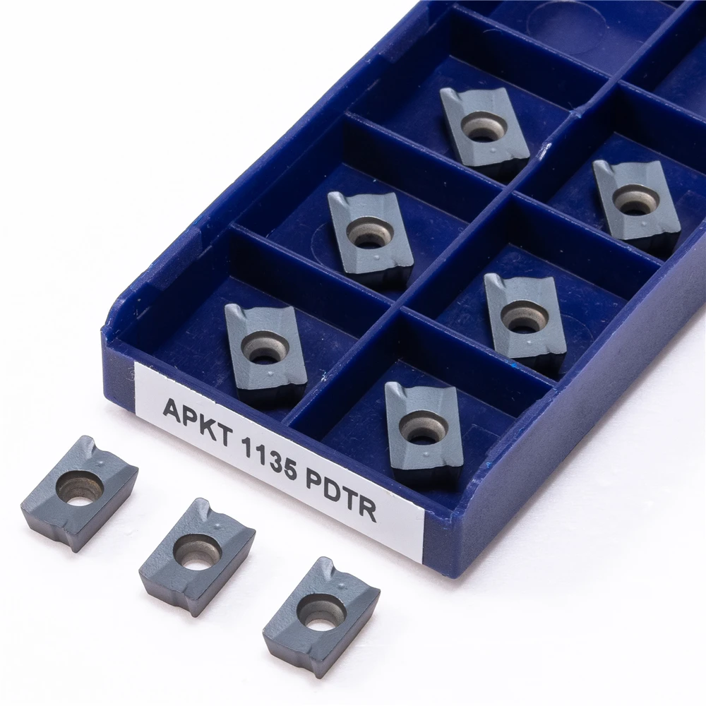 Imagem -02 - Pdtr Lt30 Ferramenta de Torneamento Corte Fresa Apmt 1135 Apkt 1135 Carboneto Inserção Peças de Metal Cnc Apmt1135 Apkt1135