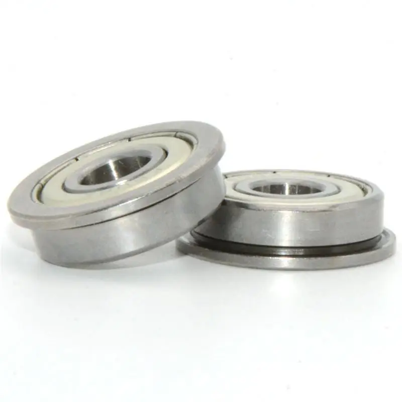 200pcs/lot 8x22x7mm F608ZZ F608Z F608 Z ZZ F608-ZZ Metal cover Miniature Flanged Deep Groove Ball Bearing 8*22*7mm