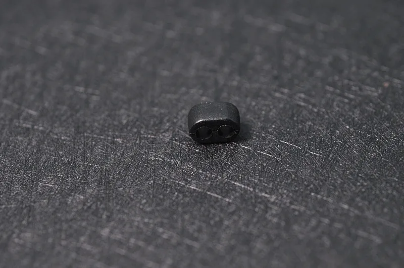 Earphone cable splitter silicon slide wire special double hole 3.0mm