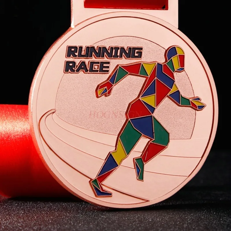 ميدالية الماراثون، الألعاب المدرسية، المنافسة الرياضية، الذهب والفضة والبرونزية، وسام الحبل للجري