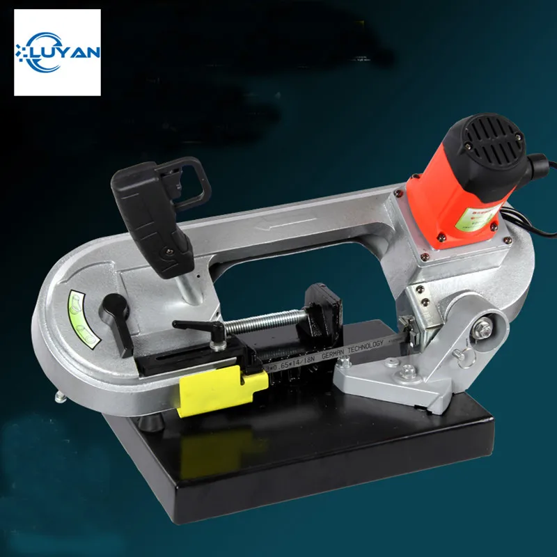 

220V/110V Multi-Functional variable metal band saw woodworking tape saw DLY-100 electric cutting machine speed mini metal machin