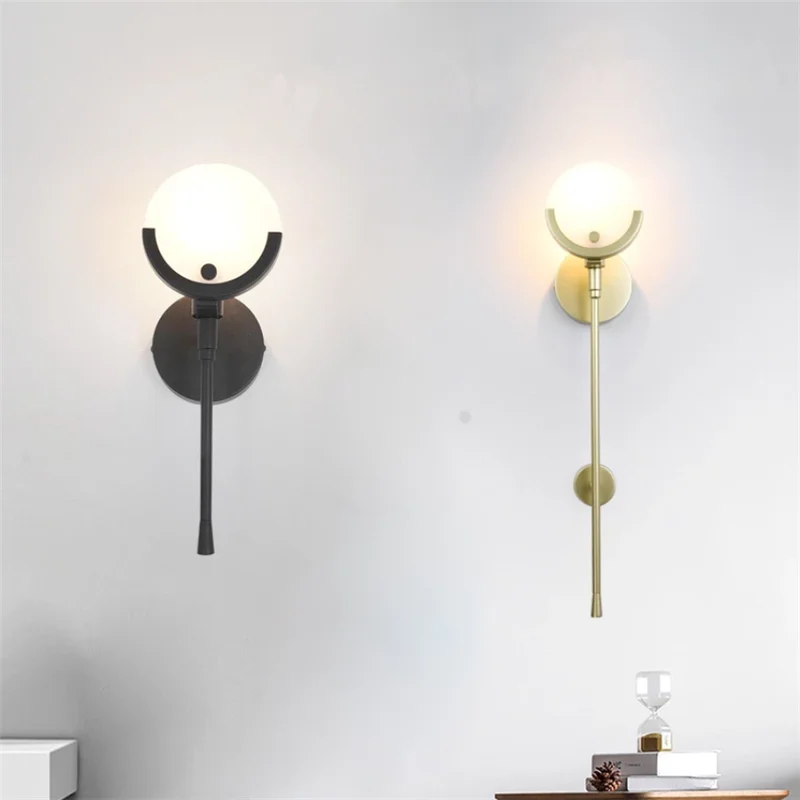 Modern Minimalist  LED Wall Lamps Nordic Style Lamp Light For Living Room Bedside Bedroom Home Sconce Wall Lights Lighting Decor