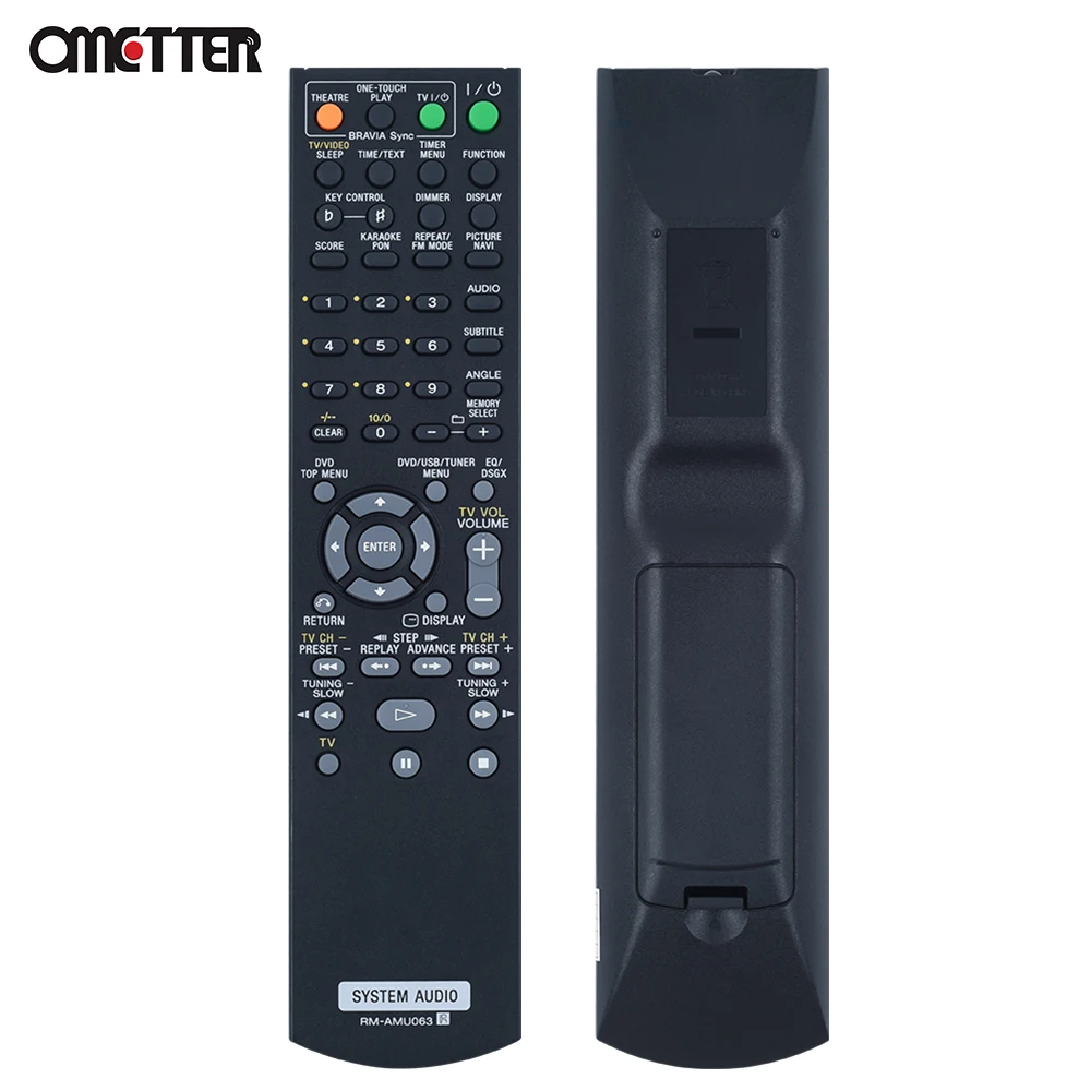 Mới RM-AMU063 Cho Sony Hệ Thống Âm Thanh Nhà Điều Khiển Từ Xa Cho CMT-DH40R HCD-DH40R Fernbedienung