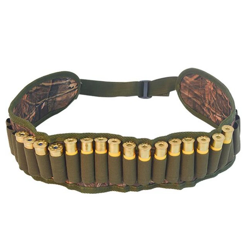 30 Tactical 12 Gauge Bandolier Shotgun Sling Ammo Bullet Cartridge Bandolier Belt Shotshell Holder M870 Hunting Gun Accessory