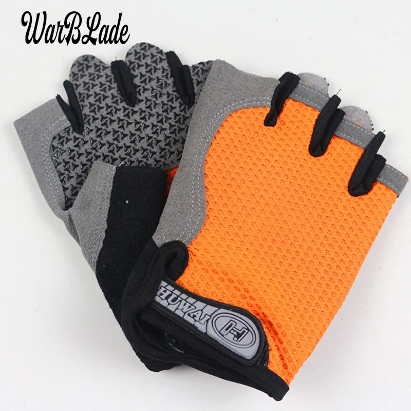 WarBLade 2019 New Gloves Breathable Half Finger Gel Pad Sport Gloves Summer Biking Fingerless Anti-slip Riding Wristbands Glove