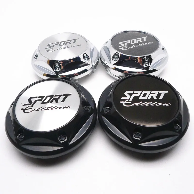 

4pcs 68mm For Sport Emotion Wheel Center Hub Cap Covers Car Styling Emblem Badge Logo Rims Cover 45mm Stickers Accessories