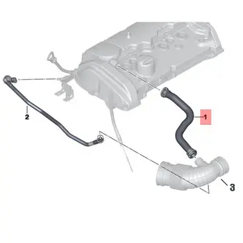 適用於BMW F20 F21 F30 F31 114i 116i 118i 316i 320i N13 的帶過濾器的進氣管卡箍 11157608144 11157614690 13717597586 10 最佳銷售 BMW F20 116i - №2