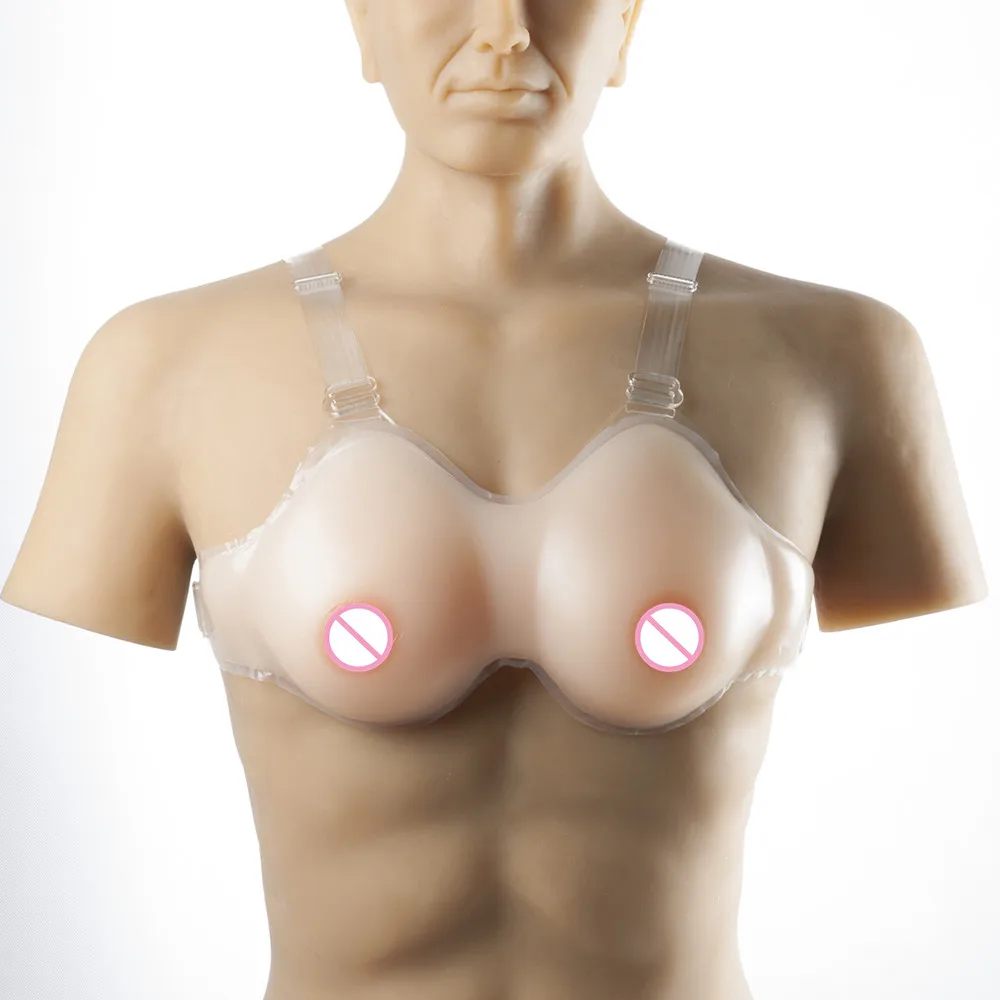 

Prothèses Mammaires Externes Strap on Silicone Breast Forms Fake Boobs for Cosplay Sissy Disfraz Drag Copo A/B/C