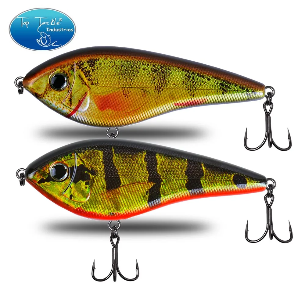 CF Lure 120mm 61g 11Color Laser Paper Hard Baits Slow Sinking Intruder Jerk bait Fishing Lure