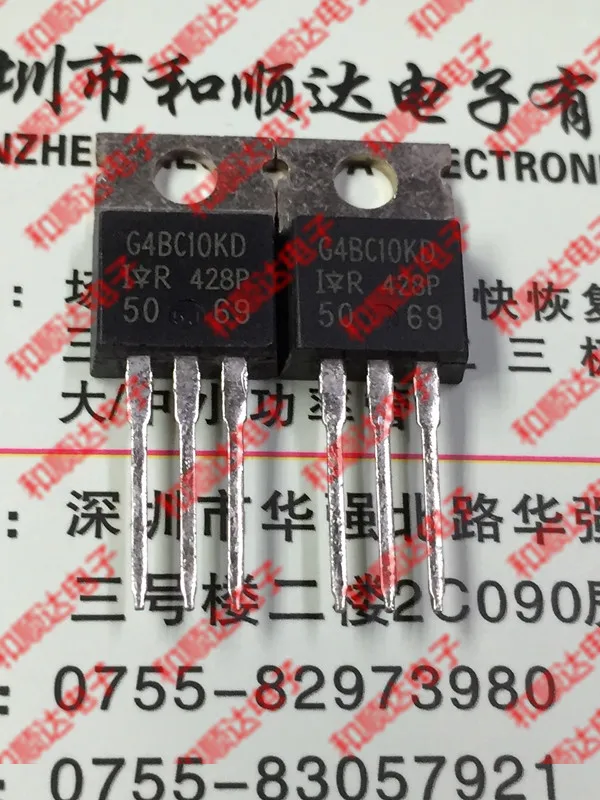 Original New 5pcs/ IRG4BC10KD  TO-220 600V 9A